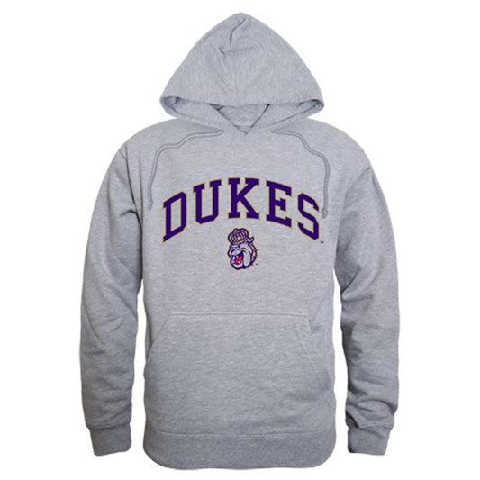 James Madison University Foundation Dukes Campus Hoodie Sweatshirt Heather Grey