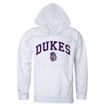 James Madison University Foundation Dukes Campus Hoodie Sweatshirt White