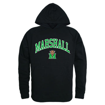 Marshall University Thundering Herd Campus Hoodie Sweatshirt Black