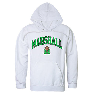 Marshall University Thundering Herd Campus Hoodie Sweatshirt White
