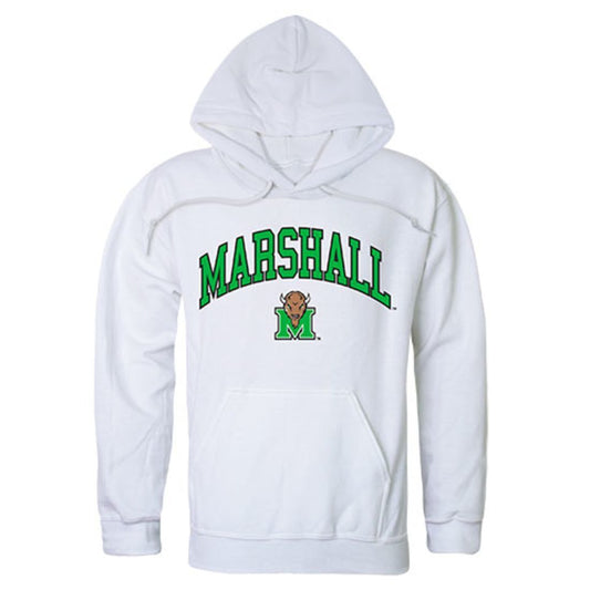 Marshall University Thundering Herd Campus Hoodie Sweatshirt White