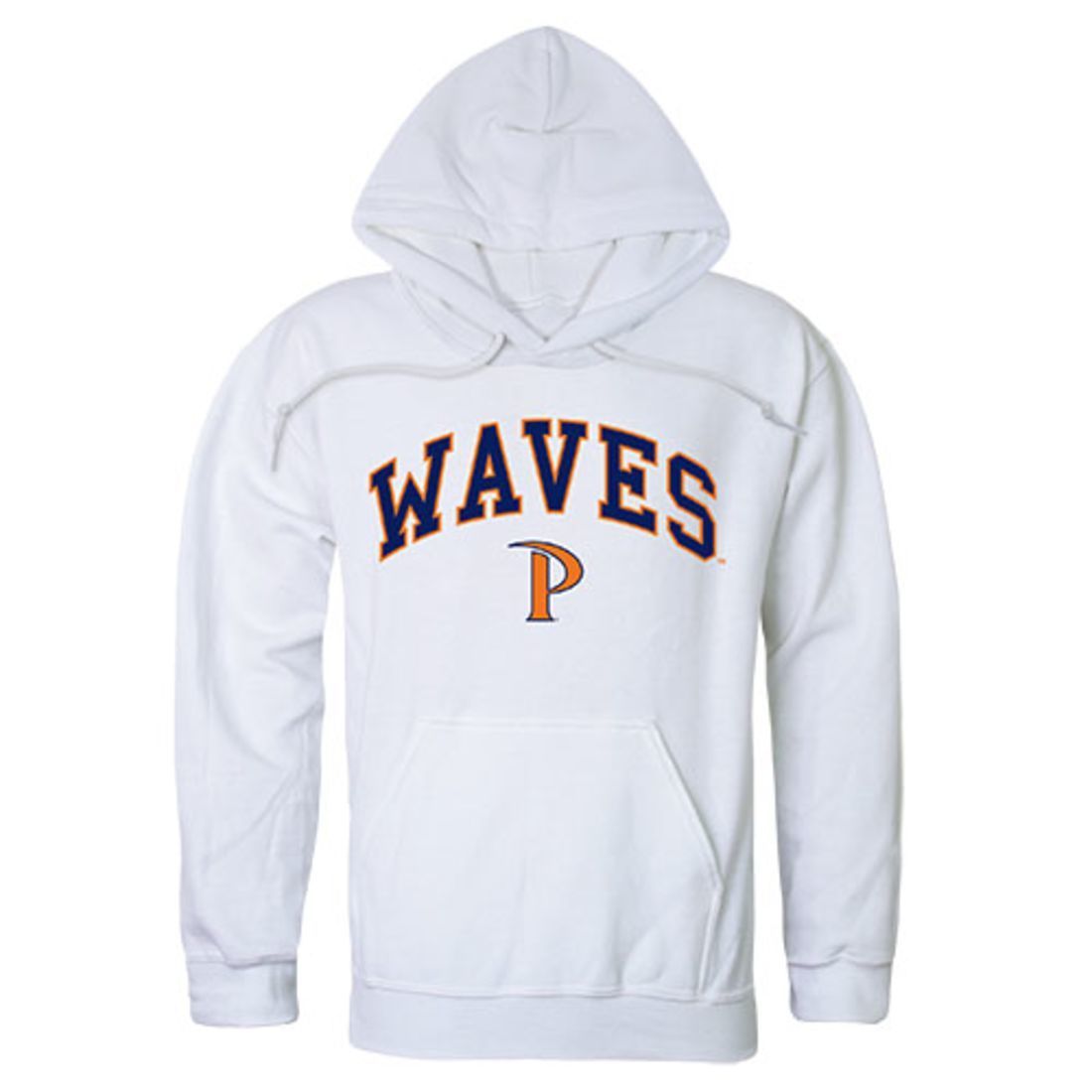 Pepperdine University Waves Campus Hoodie Sweatshirt White