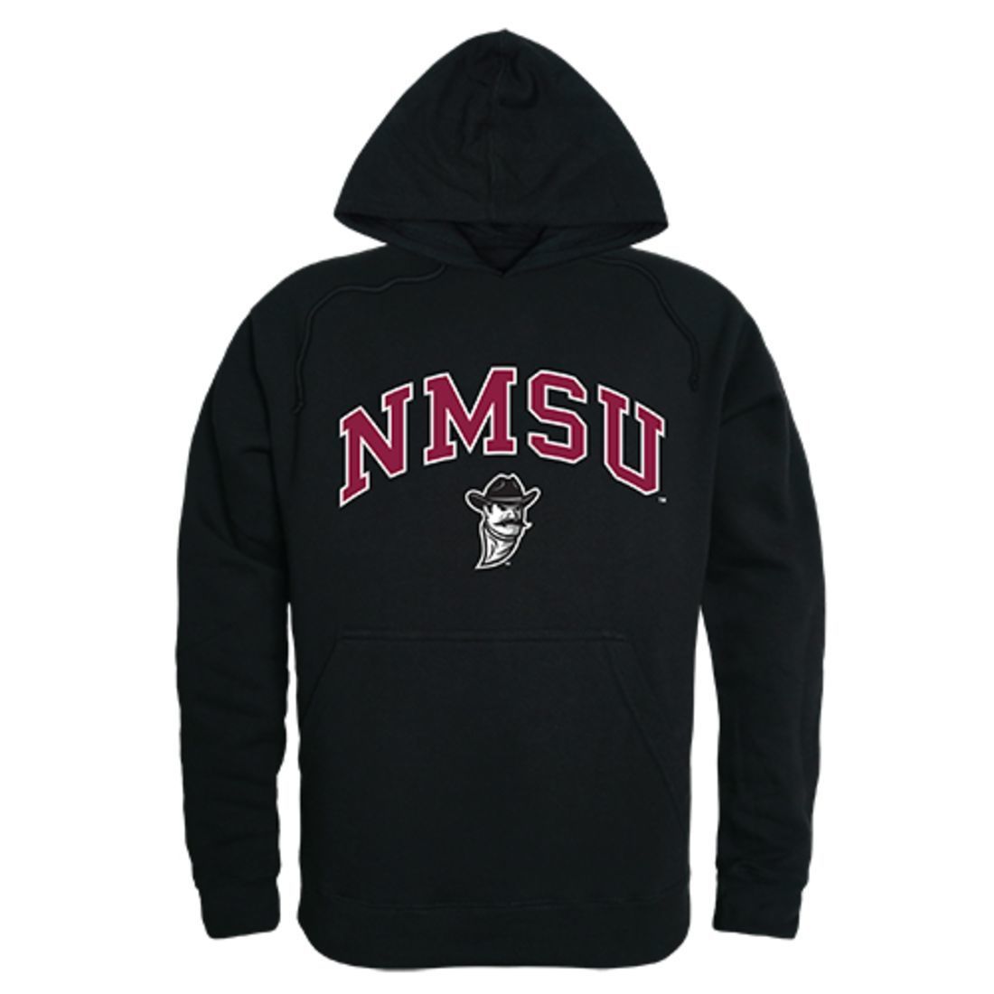 New Mexico State University Aggies Campus Hoodie Sweatshirt Black