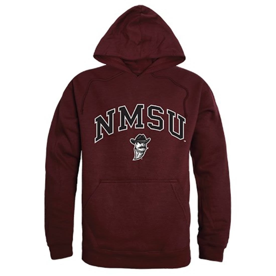 New Mexico State University Aggies Campus Hoodie Sweatshirt Maroon