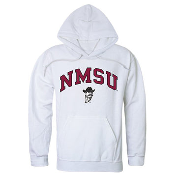 New Mexico State University Aggies Campus Hoodie Sweatshirt White