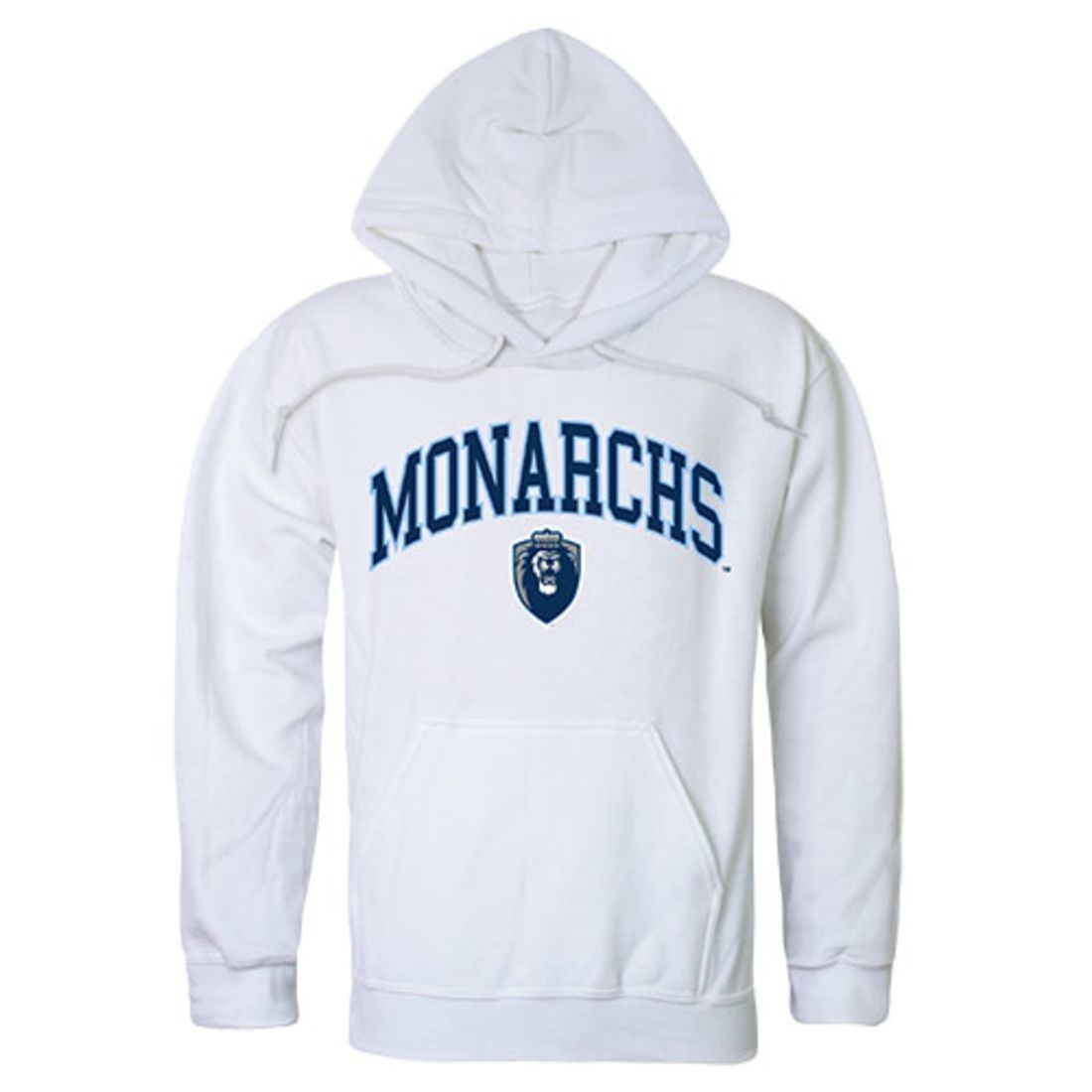 Old Dominion University Monarchs Campus Hoodie Sweatshirt White