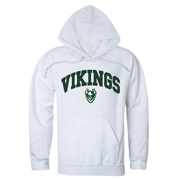 Portland State University Vikings Campus Hoodie Sweatshirt White