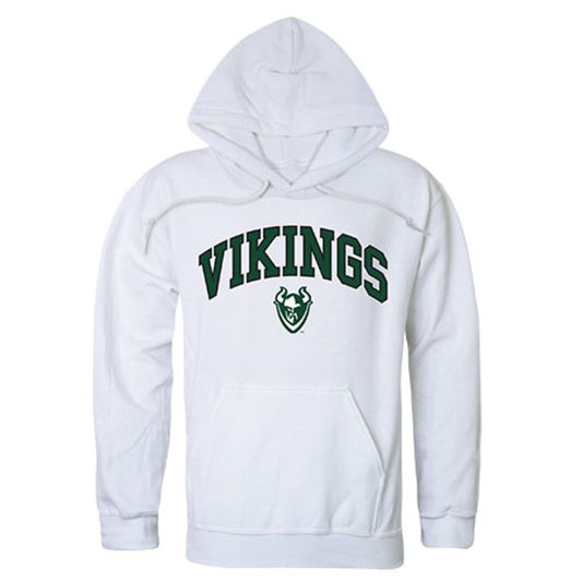 Portland State University Vikings Campus Hoodie Sweatshirt White