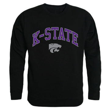 KSU Kansas State University Campus Crewneck Pullover Sweatshirt Sweater Black