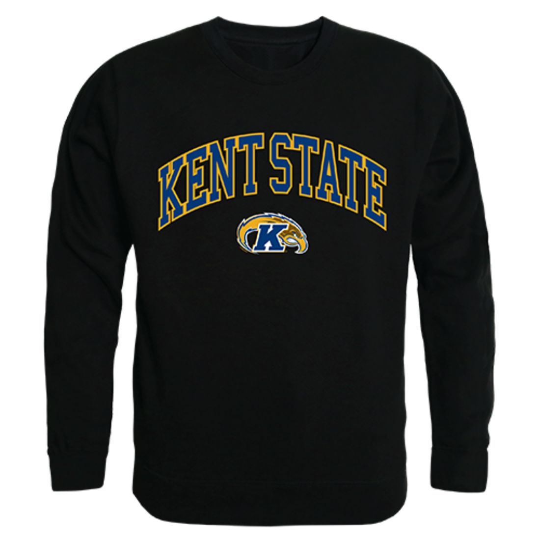 KSU Kent State University Campus Crewneck Pullover Sweatshirt Sweater Black