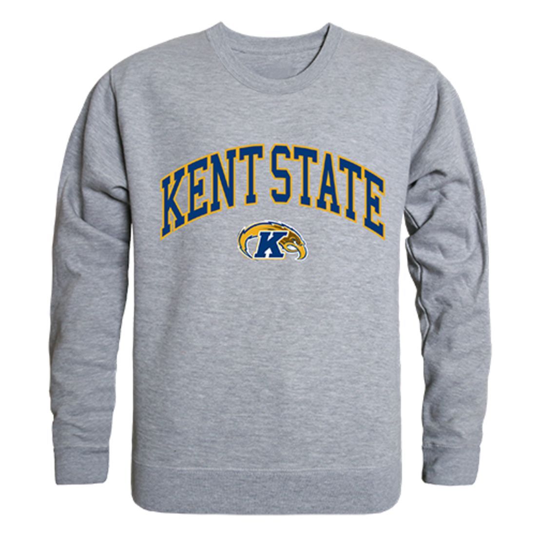 KSU Kent State University Campus Crewneck Pullover Sweatshirt Sweater Heather Grey
