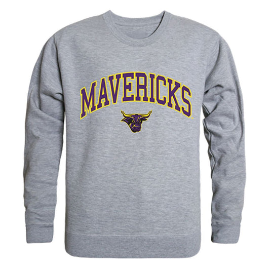 MNSU Minnesota State University Mankato Campus Crewneck Pullover Sweatshirt Sweater Heather Grey