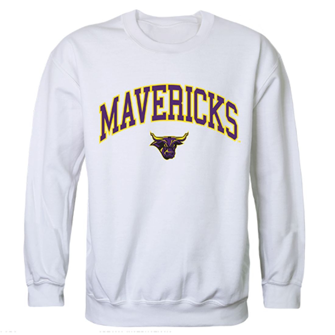 MNSU Minnesota State University Mankato Campus Crewneck Pullover Sweatshirt Sweater White