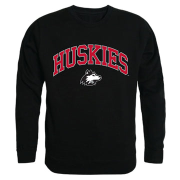 NIU Northern Illinois University Campus Crewneck Pullover Sweatshirt Sweater Black