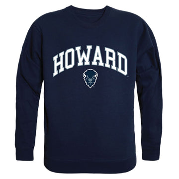Howard University Campus Crewneck Pullover Sweatshirt Sweater Navy