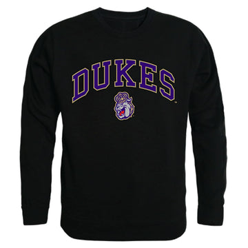 JMU James Madison University Campus Crewneck Pullover Sweatshirt Sweater Black