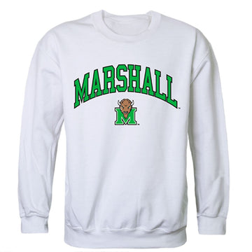 Marshall University Campus Crewneck Pullover Sweatshirt Sweater White