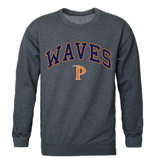 Pepperdine University Campus Crewneck Pullover Sweatshirt Sweater Heather Charcoal
