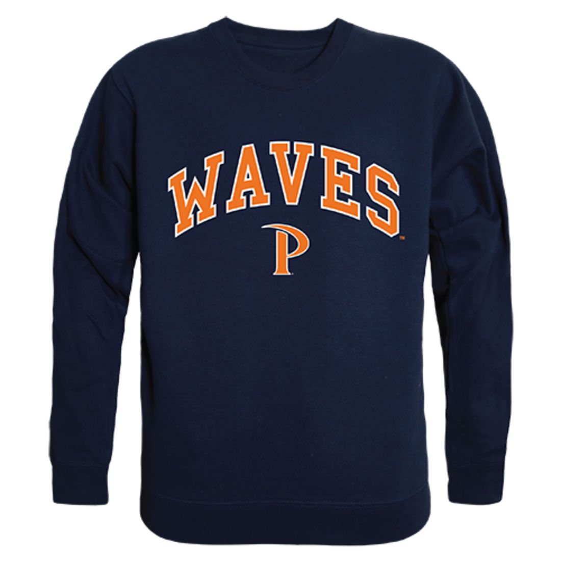 Pepperdine University Campus Crewneck Pullover Sweatshirt Sweater Navy