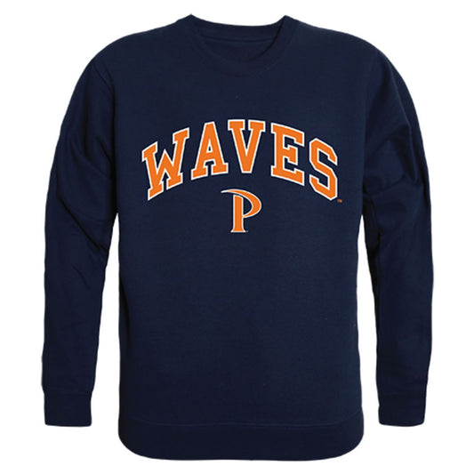 Pepperdine University Campus Crewneck Pullover Sweatshirt Sweater Navy