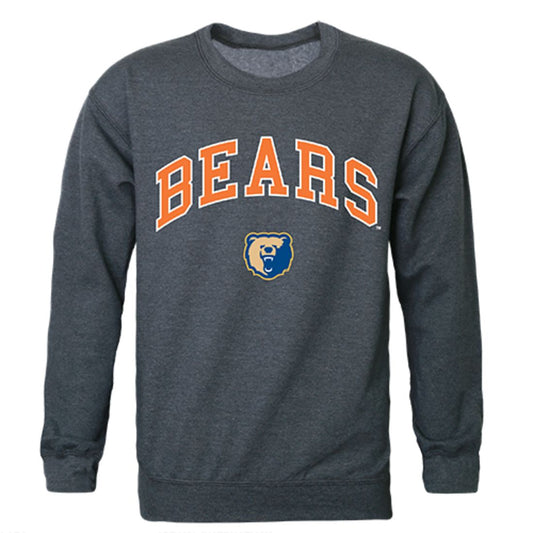 Morgan State University Campus Crewneck Pullover Sweatshirt Sweater Heather Charcoal
