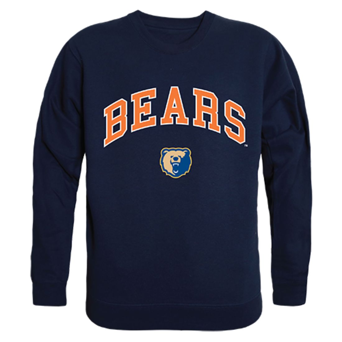 Morgan State University Campus Crewneck Pullover Sweatshirt Sweater Navy