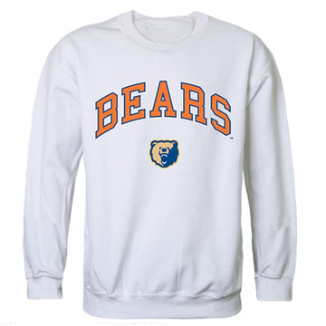 Morgan State University Campus Crewneck Pullover Sweatshirt Sweater White