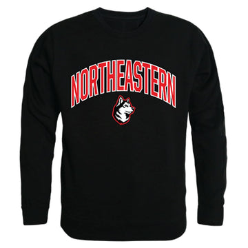 Northeastern University Campus Crewneck Pullover Sweatshirt Sweater Black