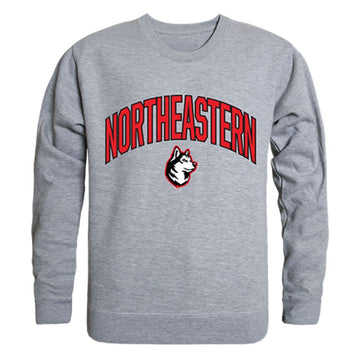 Northeastern University Campus Crewneck Pullover Sweatshirt Sweater Heather Grey