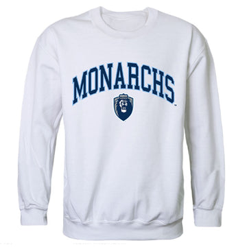 ODU Old Dominion University Campus Crewneck Pullover Sweatshirt Sweater White