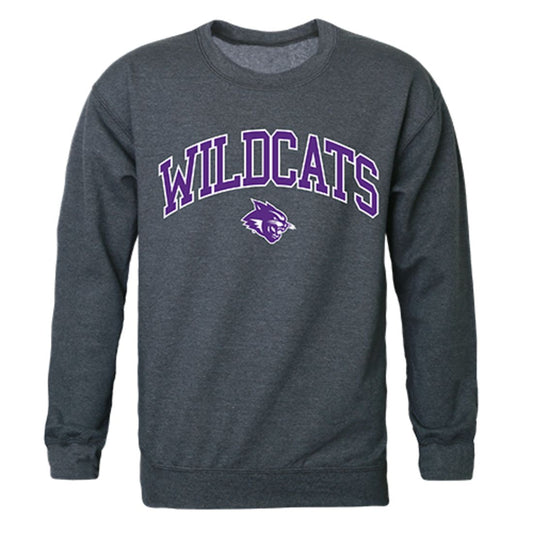 ACU Abilene Christian University Campus Crewneck Pullover Sweatshirt Sweater Heather Charcoal