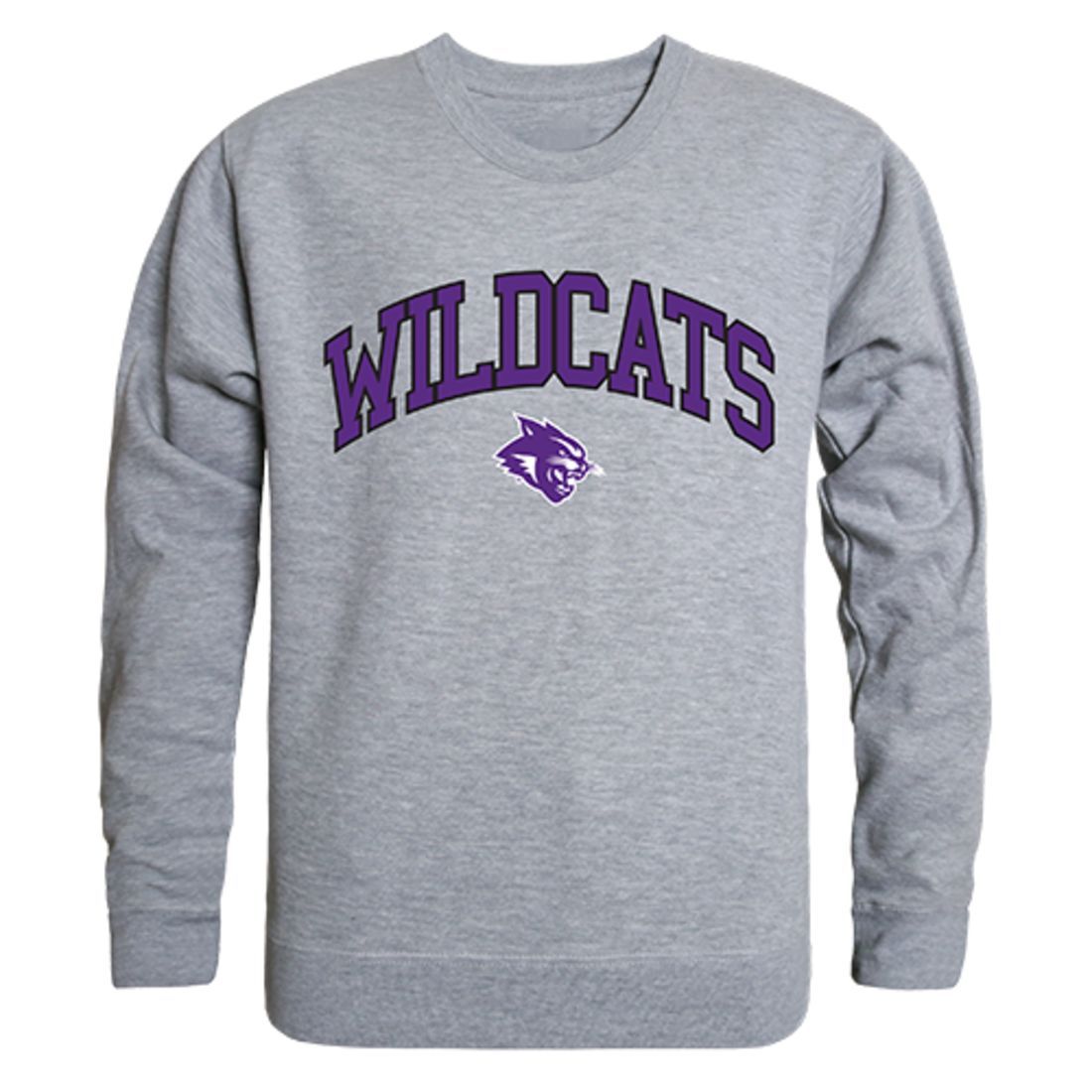 ACU Abilene Christian University Campus Crewneck Pullover Sweatshirt Sweater Heather Grey