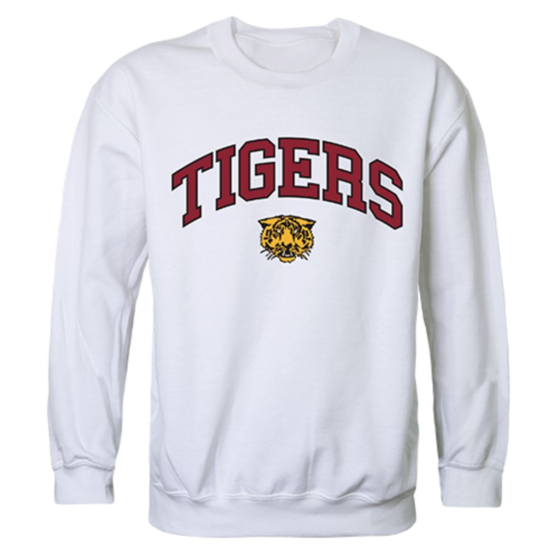 HSC Hampden-Sydney College Campus Crewneck Pullover Sweatshirt Sweater White