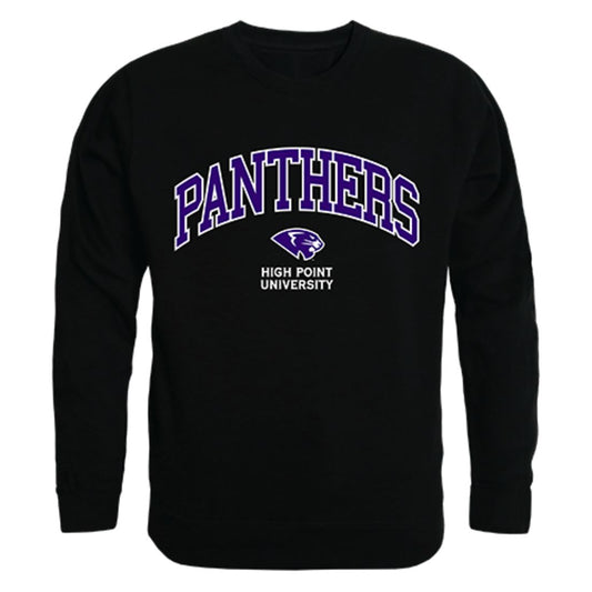 HPU High Point University Campus Crewneck Pullover Sweatshirt Sweater Black