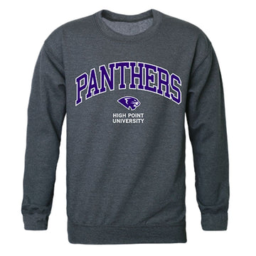 HPU High Point University Campus Crewneck Pullover Sweatshirt Sweater Heather Charcoal