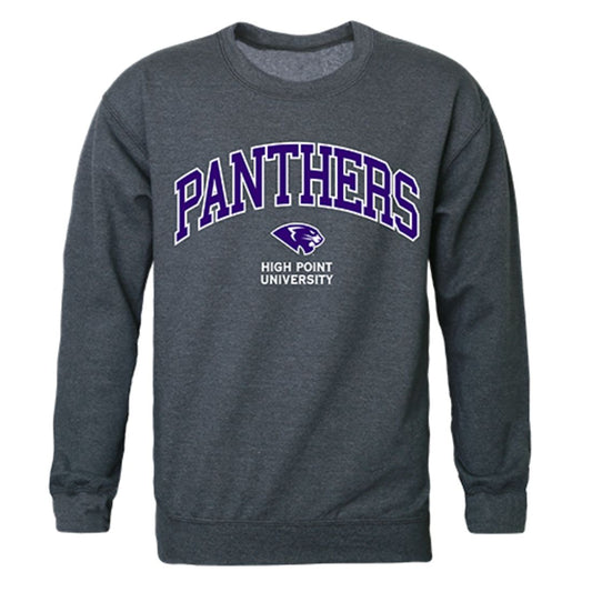 HPU High Point University Campus Crewneck Pullover Sweatshirt Sweater Heather Charcoal