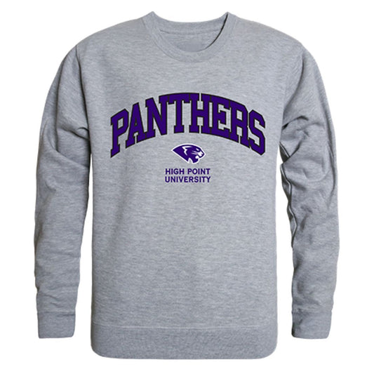 HPU High Point University Campus Crewneck Pullover Sweatshirt Sweater Heather Grey