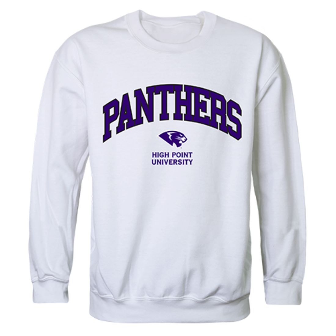 HPU High Point University Campus Crewneck Pullover Sweatshirt Sweater White