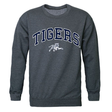 JSU Jackson State University Campus Crewneck Pullover Sweatshirt Sweater Heather Charcoal