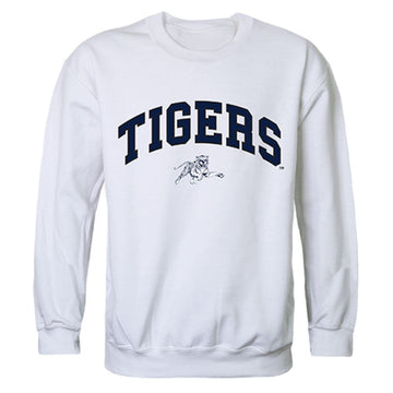 JSU Jackson State University Campus Crewneck Pullover Sweatshirt Sweater White