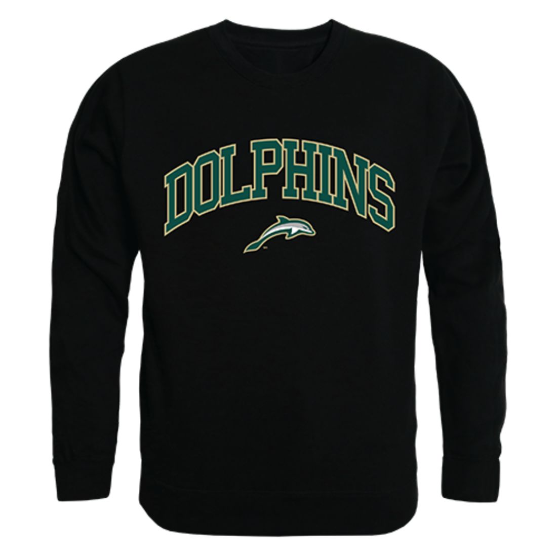 JU Jacksonville University Campus Crewneck Pullover Sweatshirt Sweater Black