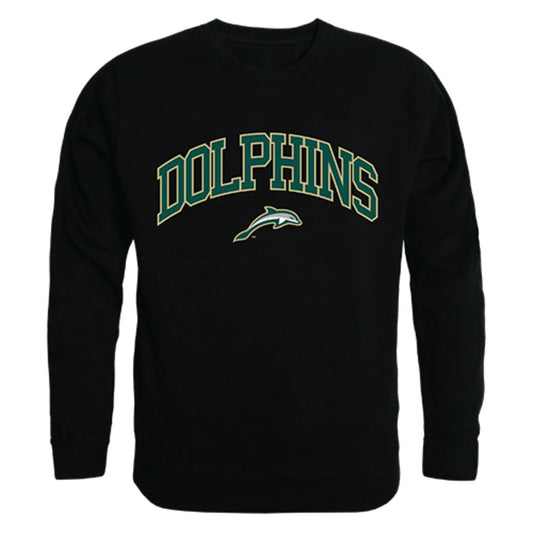 JU Jacksonville University Campus Crewneck Pullover Sweatshirt Sweater Black