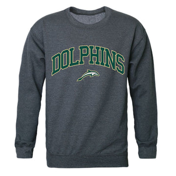 JU Jacksonville University Campus Crewneck Pullover Sweatshirt Sweater Heather Charcoal
