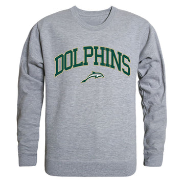 JU Jacksonville University Campus Crewneck Pullover Sweatshirt Sweater Heather Grey