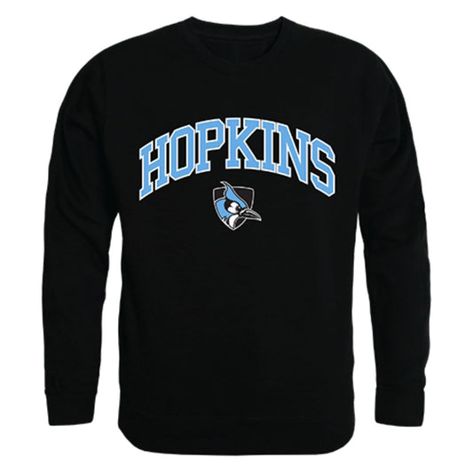 JHU Johns Hopkins University Campus Crewneck Pullover Sweatshirt Sweater Black