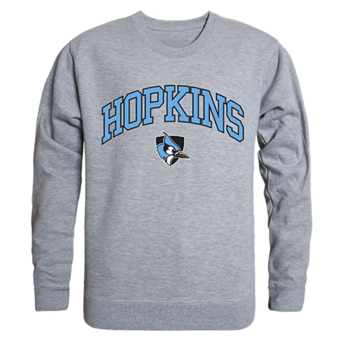 JHU Johns Hopkins University Campus Crewneck Pullover Sweatshirt Sweater Heather Grey