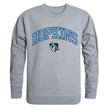 JHU Johns Hopkins University Campus Crewneck Pullover Sweatshirt Sweater Heather Grey