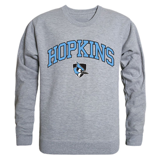 JHU Johns Hopkins University Campus Crewneck Pullover Sweatshirt Sweater Heather Grey