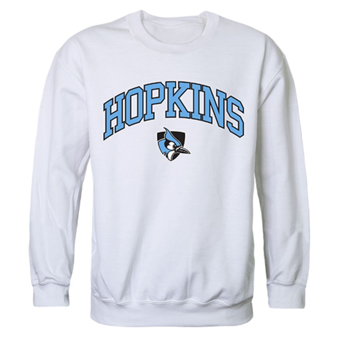 JHU Johns Hopkins University Campus Crewneck Pullover Sweatshirt Sweater White