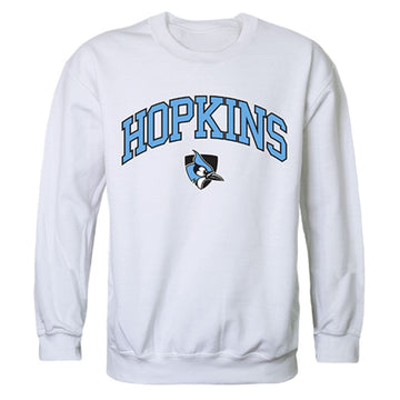 JHU Johns Hopkins University Campus Crewneck Pullover Sweatshirt Sweater White
